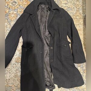 J. Crew Men's Black Military Jacket